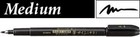 Zebra Fude Sign Brush Pen 4 Pack Super Fine Fine Medium Gray Japan Free Us Ships