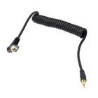 2 5mm To Male Flash Pc Sync Cable Cord With Screw Lock For Canon Nikon Seagull
