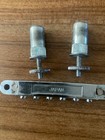 Vintage Electra Guitar Bridge W  Studs  Adjustment Screws