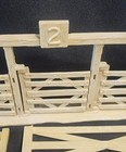 Vtg Marx Toys Usa Roy Rogers Rodeo Ranch Fencing 3 Stall Gate 25 Pc  read  