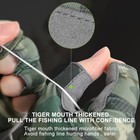 Winter Fingerless Fishing Gloves Men Women Non-slip Grip Glove Breathable Gloves