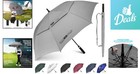 62 Inch Extra Large Golf Umbrella - Windproof   Uv Protection  Auto Open