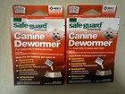 Choose - Lot Of 2 Safe-guard Canine Dewormer   1 Or 4 Gram Pouches