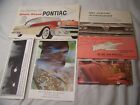 32pc Lot 1950s 60s Pontiac Dealer Advertising Brochure Accessories Catalogs 