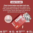 Uro Boric Acid Vaginal Suppository     With Lactic Acid  And Aloe For Fast Relieve