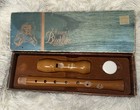 Hohner Musica Blockflote Wooden Recorder Flute Abec 9504 C Sopran Pearwood Germy