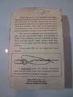 Eddie Pope s Fishback Lure Fb402 Orange Black Spots New On Card 3 8 Oz