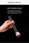 Dual Ended Soft Highlight Makeup Brush Face Contour Blending Beauty Tool