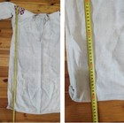 Vintage Antique Ukrainian Embroidered Linen Shirt Dress Vyshyvanka Folk Tunic