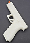 Replica 17 Glock 3d Printed Prop Gun For Fantast   Cosplay Pla White