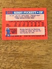 1991 Borden Cracker Jack Minature Card Kirby Puckett Card
