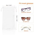  3pcs Eyeglass Pouch Microfiber Sunglasses Storage Bag Thick Portable 