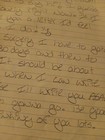 Jessica Marie Hann San Quentin Prison Death Row 1 Page Letter Signed True Crime