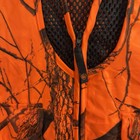 Game Winner Orange Camo Hunting Vest Mens Xl 2xl Real Tree Hardwoods Pockets