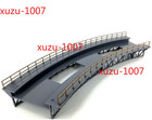 1 87 Ho Scale Train Railway Scene Decorate Q4 R1 Curved Railway Bridge Model New