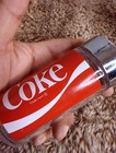 Vintage Coca Cola Salt   Pepper Shakers  Glass Shakers 5 