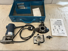 Bosch 1608 Trim Router Kit With Case And Accessory Bases
