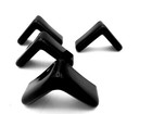 1 1 4  X 1 1 4  Angle Iron End Cap Cover Push-on Fit 1 8  Thick Metal 1 2  Cover