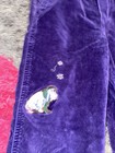 Vintage Disney Store Overalls Girls 4-5 Purple Pooh Piglet Eeyore Corduroy Y2k