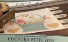 Pattern Wool Felt Basket   Chicks Table Runner Penny Rug New Country Stitches