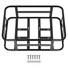 Electric Bike Rear Basket Rear Mount Bicycle Storage Basket For Most Bikes 464mm