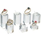 14 Ring Display Riser Stands Jewelry Holders