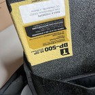 Tacticon Armament Plate Carrier Vest Black With Bp-500 Level Iii  Armor Plates