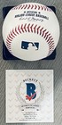Francisco Lindor With  12 Beckett Authenticated Licensed Signed Manfred Baseball