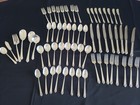 Castle Rose By Royal Crest Sterling Silver Flatware Set For 8 Service 62 Pieces