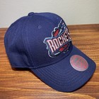 Houston Rockets Retro Logo Cap Mitchell   Ness Roy Fit Low Profile Strapback Hat