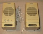 Altec Lansing Acs90 Vintage Wired Desktop Computer Speakers Power Adapter Cords