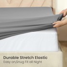 16  Deep Pocket Fitted Sheet Elastic Mattress Bed Sheets Twin Full Queen King