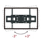 Full Motion Lcd Led Plasma Flat Tv Wall Mount Bracket 32 37 42 50 55 60 65 86 