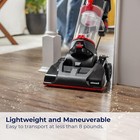 Bissell Cleanview Compact Upright Vacuum  Fits In Dorm Rooms   Apartments  Light
