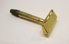 Old 1940 s Polished Brass Vintage Safety Razor