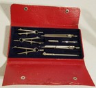 Vintage Miltex Drawing Instruments Drafting Set Compass Case   More No  1000