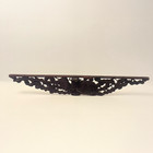 Vintage Hand Carved Wood Architectural Panel With Eagle Motif 42    Wide