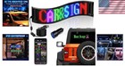 Bright Led Message Sign For Road Safety   Promotions - 15  x4   Flexible Display