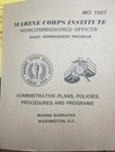 Marine Corps Institute 9 Different Training Manuals - Free Shipping