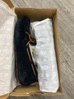 Ugg Dakota Womens Moccasin Slippers Black Suede Sheepskin Lined Bow Us 10