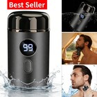 Mens Usb Electric Shaver Trimmer Razor Rechargeable Hair Beard Shaving Machine
