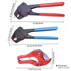 1 2   3 4 Pex Crimper   1 5 8  Pex Cutter For Clamp Tubing Plumbing Gonogo Gauge