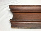 Antique Vintage Varnished 44  Door Top Interior Header Top Pediment Old 119-24b