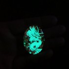 Antique Chinese Snuff Bottle For Collection Inlaid Painted Noctilucent Ornaments