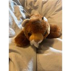 Wild Republic Lying Brown Bobcat Plush Stuffed Animal Toy