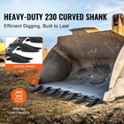 Bucket Tooth Bar 53   Heavy Duty Bucket Teeth Bar For Sub-compact Tractor
