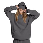 Hoodie With Eye Mask Built In  Airplane Mode Travel Hoodies With Hidden Pockets