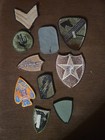 Vintage Mixed Lot Of 10 Military Patches   Lot 1    New And Used 