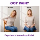 Gel Seat Cushion For Long Sitting  Ergonomic Cooling Pad  Non-slip Cover- Xlarge