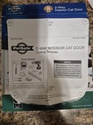 Petsafe Pet Door Plastic Small Dog Cat 1-15 Lb Open Box